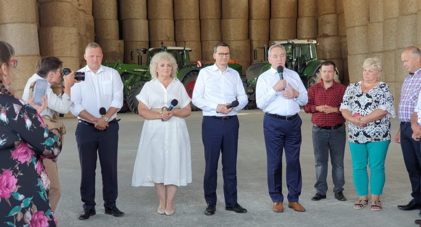 Mateusz Morawiecki przyjechał na zaproszenie senator Marii Koc i posła Macieja Górskiego