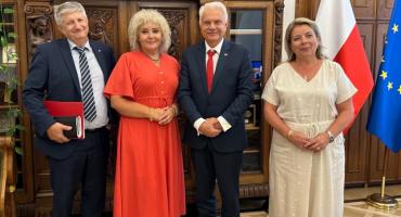 Ważne spotkanie w sprawie inwestycji przy węgrowskim szpitalu