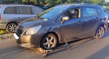 Pijany kierowca potrącił dziecko jadące na hulajnodze!