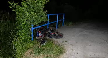 Nocna tragedia na drodze, zginął motocyklista